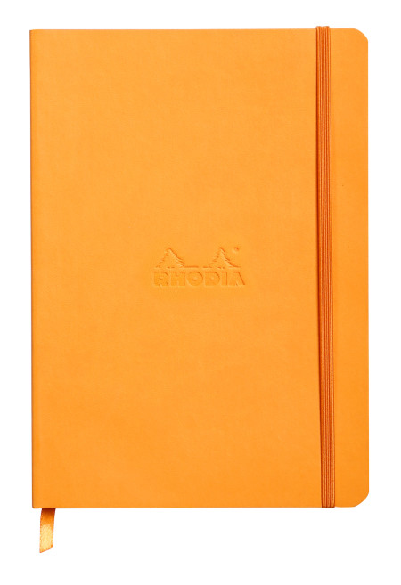 Rhodia Softcover Notebook - A5 - Orange - Dotted